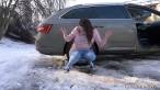Icy road