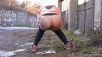 Pissing scene