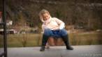 Pissing scene