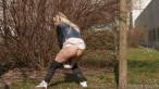 Pissing scene