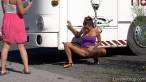 Pissing scene