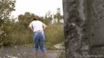 Pissing scene