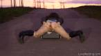 Pissing scene