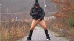 Pissing scene