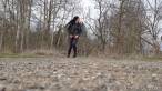 Pissing scene