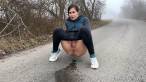 Pissing scene
