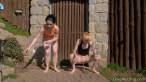 Pissing scene