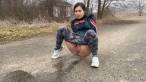 Pissing scene
