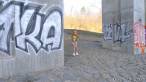 Pissing scene