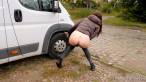 Pissing scene