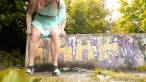 Pissing scene