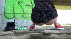 Pissing scene