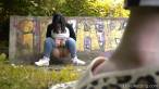Pissing scene