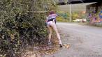 Pissing scene