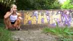 Pissing scene