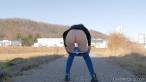 Pissing scene