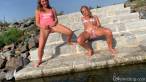 Pissing scene