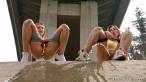 Pissing scene