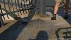 Pissing scene