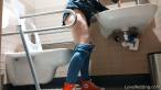 Pissing scene