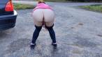 Pissing scene