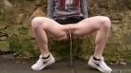 Pissing scene