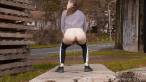 Pissing scene