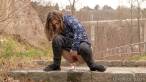 Pissing scene