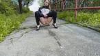 Pissing scene