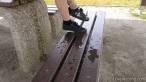 Pissing scene