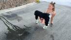 Pissing scene