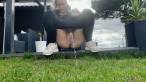 Pissing scene