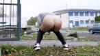 Pissing scene
