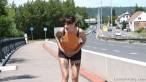 A very public wetting