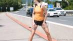 A very public wetting