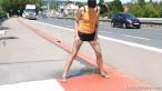 A very public wetting