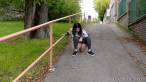 Pissing scene