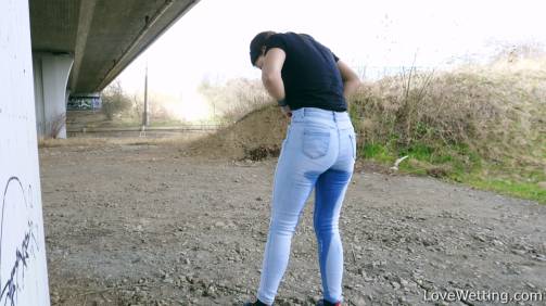 Surprise from behind