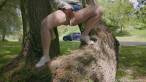 Pissing scene