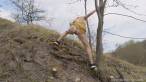 Pissing scene