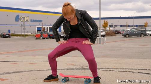 Chrissy Fox - Skateboard Girl